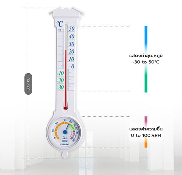 SK Sato SK-1031-00 เครื่องวัดอุณหภูมิและความชื้นอากาศ (Thermohygrometer)